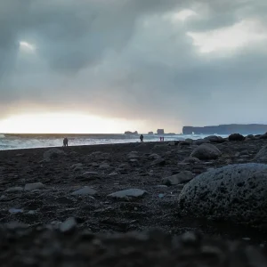 Black-sand-beach-drone